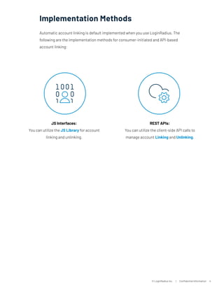 Account Linking Solutions by LoginRadius | PDF