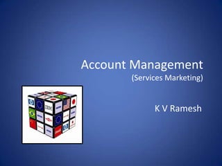 Account Management(Services Marketing) K V Ramesh 