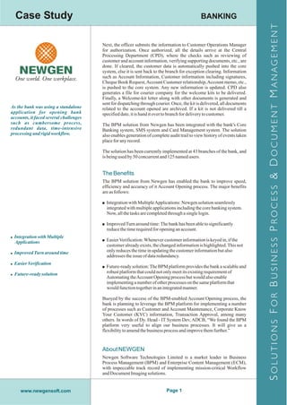 Account opening process using | PDF