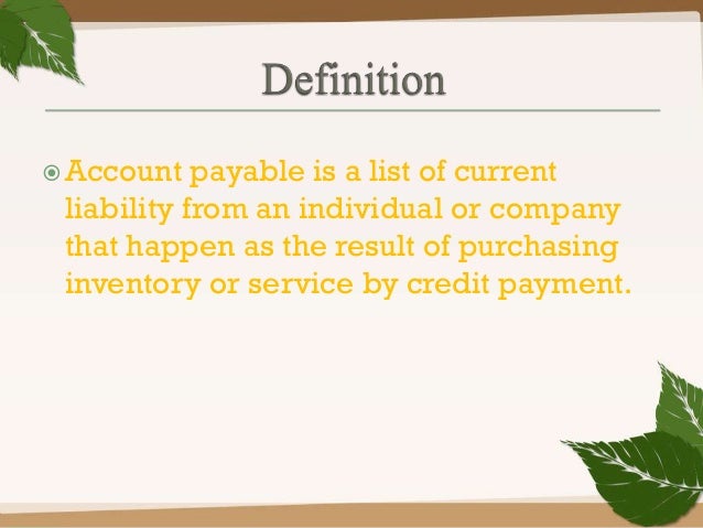 standard accounts payable policies standard accounts payable policies