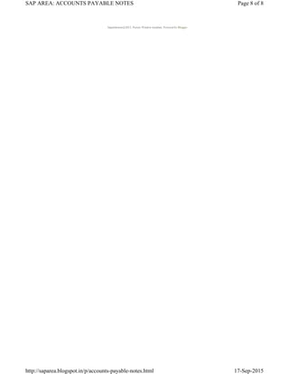Accounts payable-notes | PDF