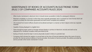 Audit, accounts, financial statements and board report | PPTX