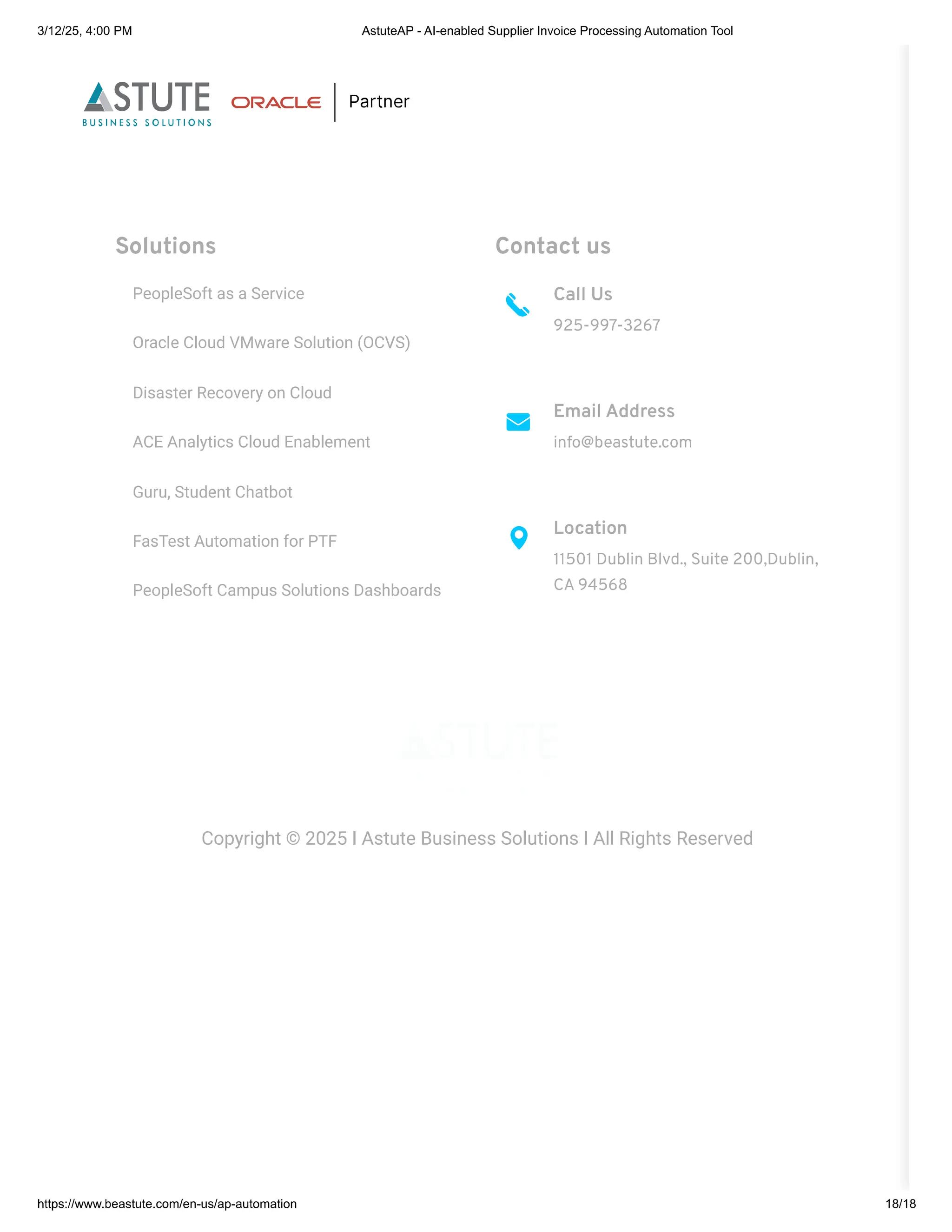 AI-Powered Accounts Payable Automation – AstuteAP for Seamless Invoice ...
