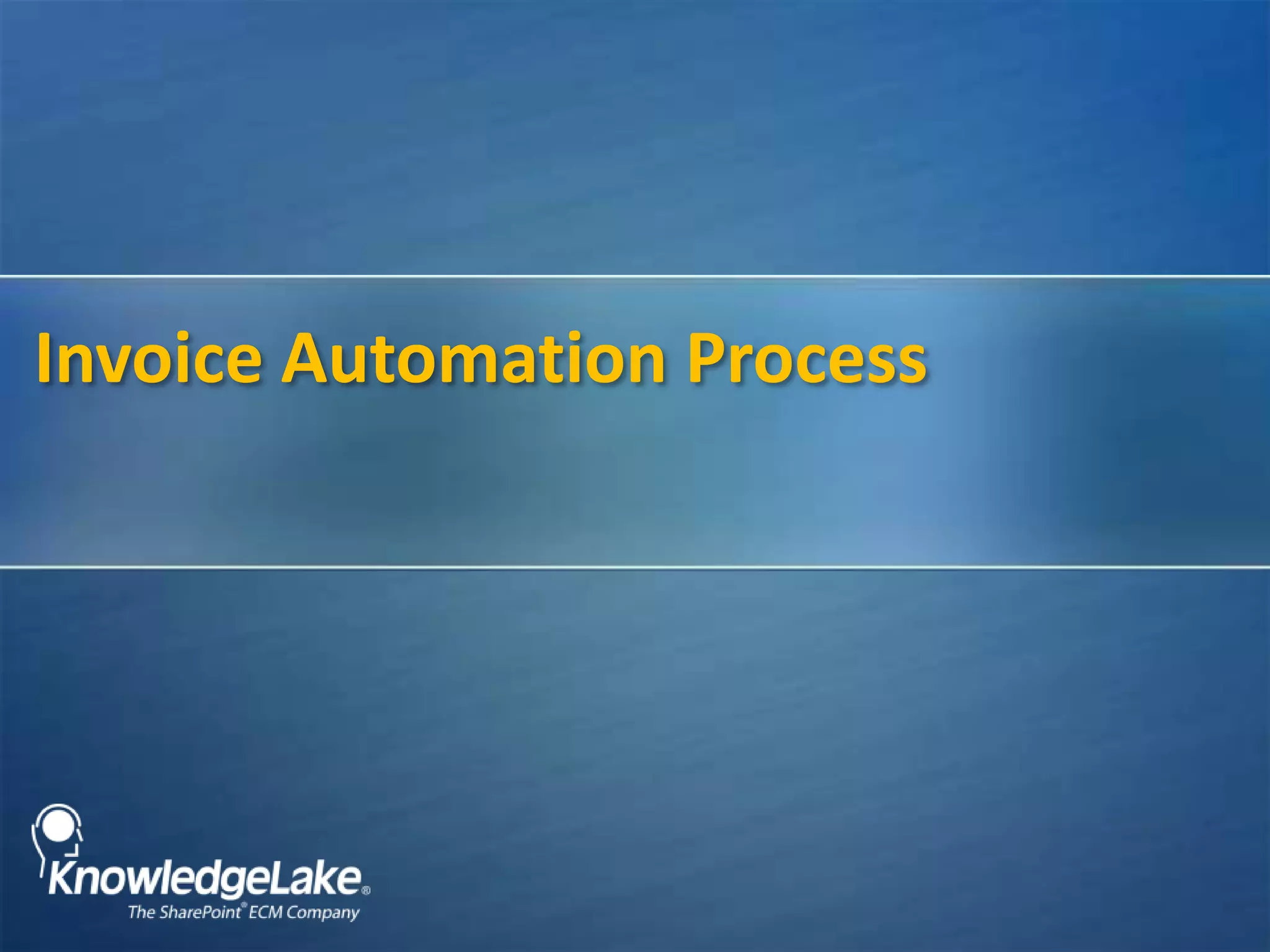Invoice Automation Process