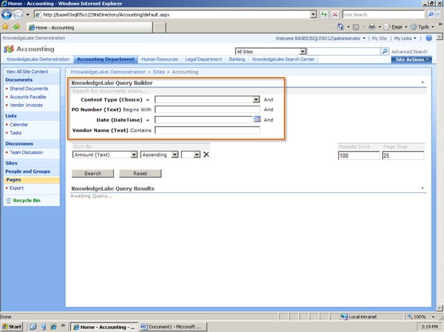 Accounts Payable Killer Application for SharePoint | PPT