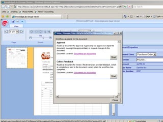 Accounts Payable Killer Application for SharePoint | PPTX