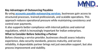 Accounts Payable Outsourcing Services and Processing in India (2026).pptx
