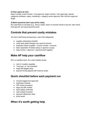 Accounts payable UK_ simple best practices to stay in control and avoid ...