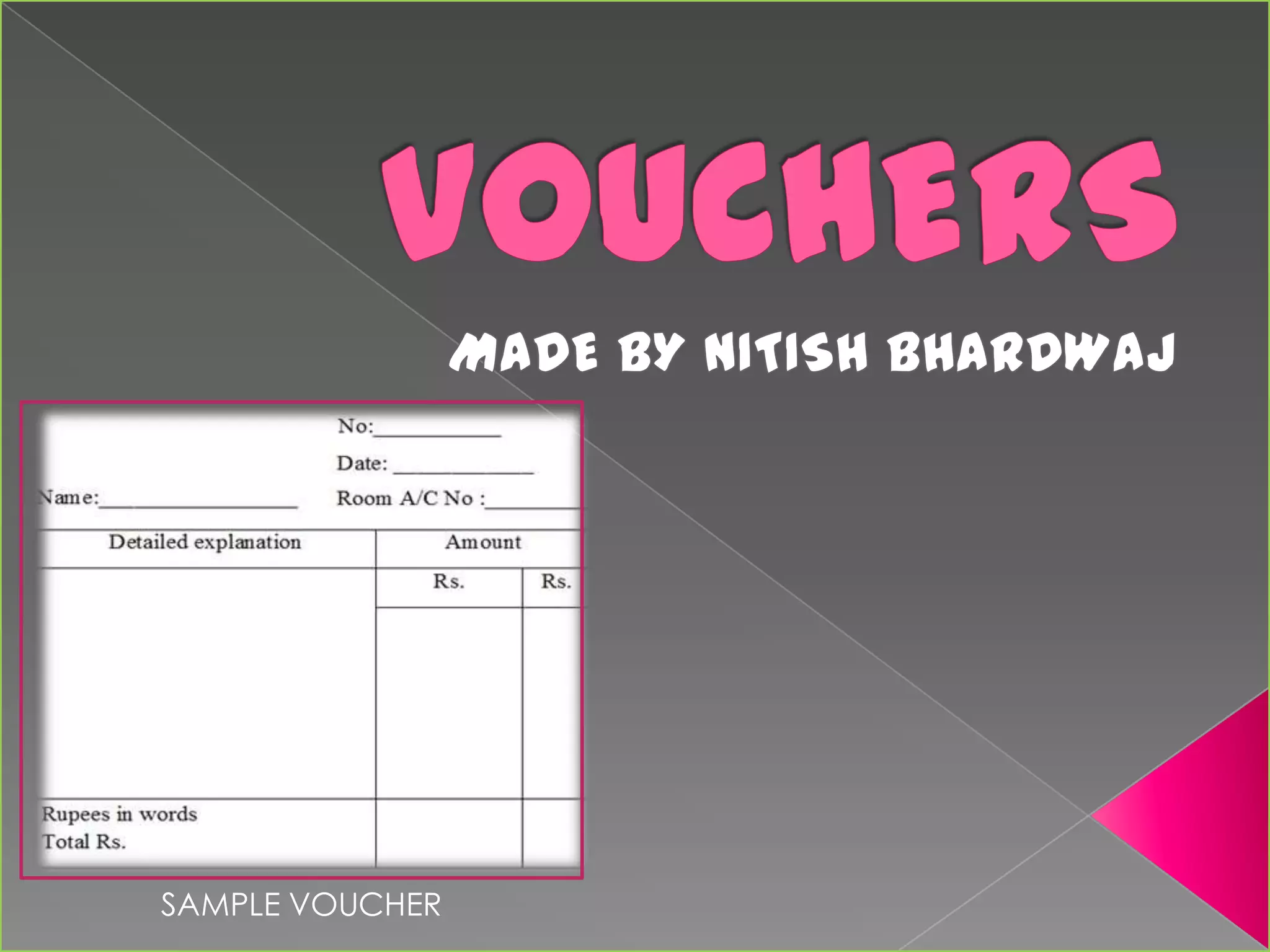 Vouchers | PPTX