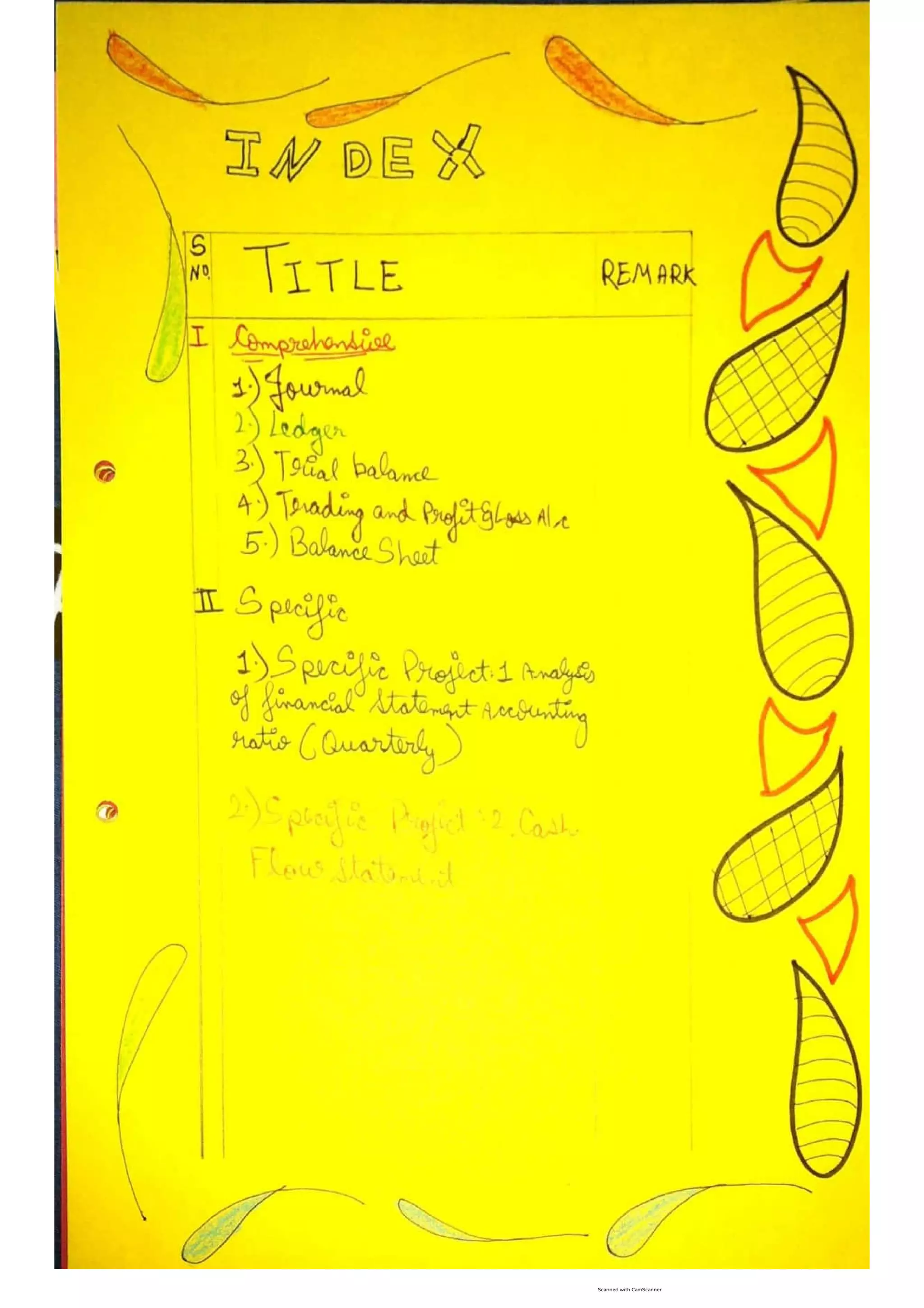 RATIO ANALYSIS ACCOUNTS PROJECT CLASS 12 visual data 8