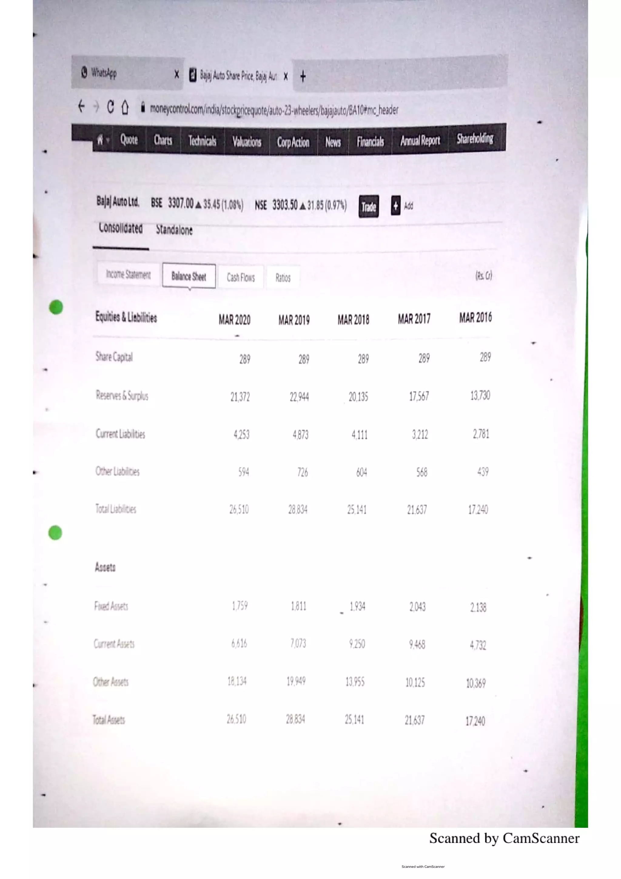 RATIO ANALYSIS ACCOUNTS PROJECT CLASS 12 visual data 4