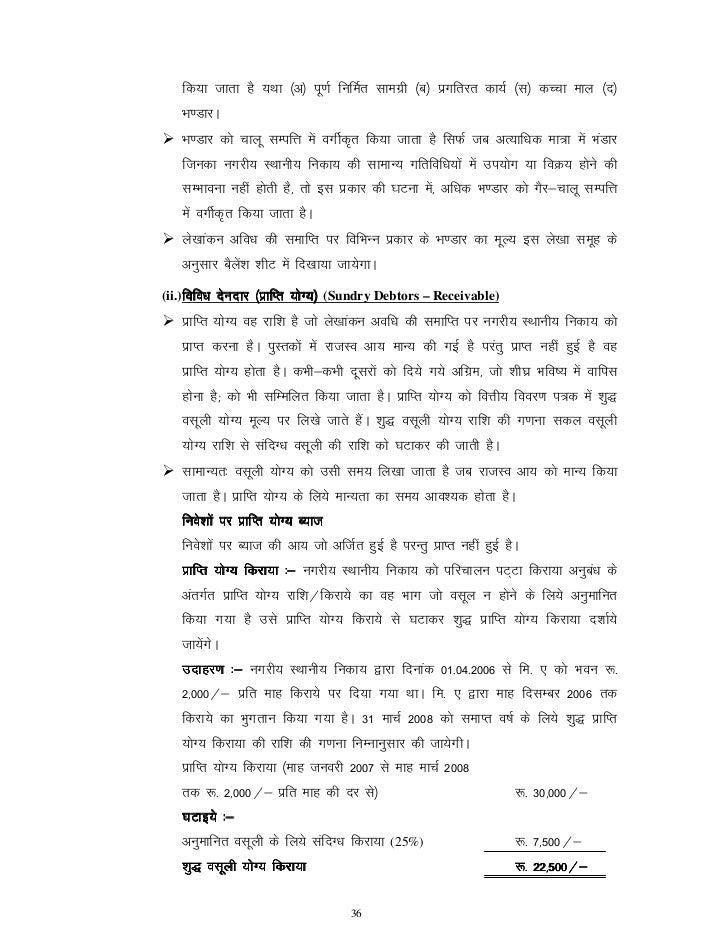 Accounts Training Manual For Ulbs Of M P Hindi Accounts Training Manual For Ulbs Of M P Hindi