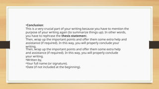 Account Writing, basic concept how to write a proper account | PPTX