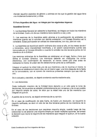 Accreditation Argentina 2008