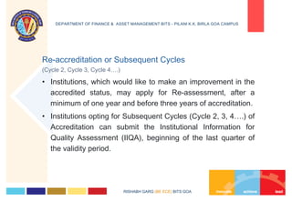 NAAC : Accreditation Process | PDF