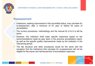 NAAC : Accreditation Process | PDF