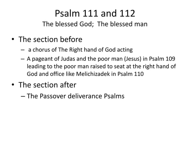 The Acrostic Psalms | PPTX | Christianity | Religion & Spirituality