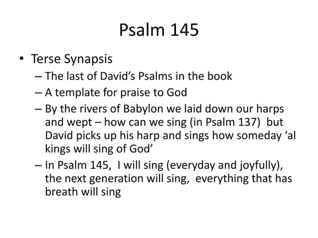 The Acrostic Psalms | PPTX | Christianity | Religion & Spirituality