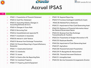 Ipsas 4 Accrual ipsas | PDF
