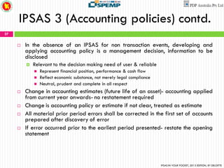 Ipsas 3 Accrual ipsas | PDF
