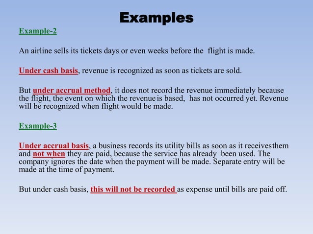 Accrual concept vs matching principle | PPTX
