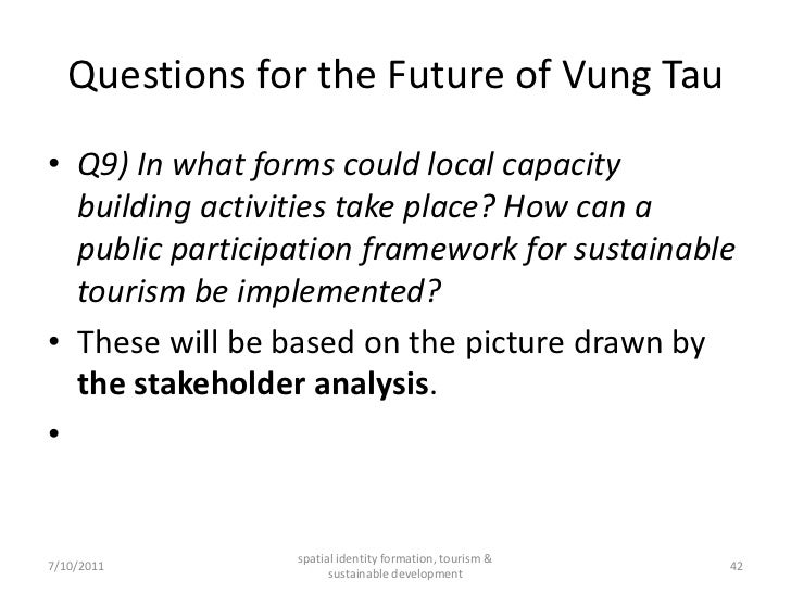 thesis of sustainable tourism development With regard to the institutionalization of sustainable tourism, a) sustainable development is advocated as a core principle thesis/dissertation chapter. thesis of sustainable tourism development With regard to the institutionalization of sustainable tourism, a) sustainable development is advocated as a core principle thesis/dissertation chapter.