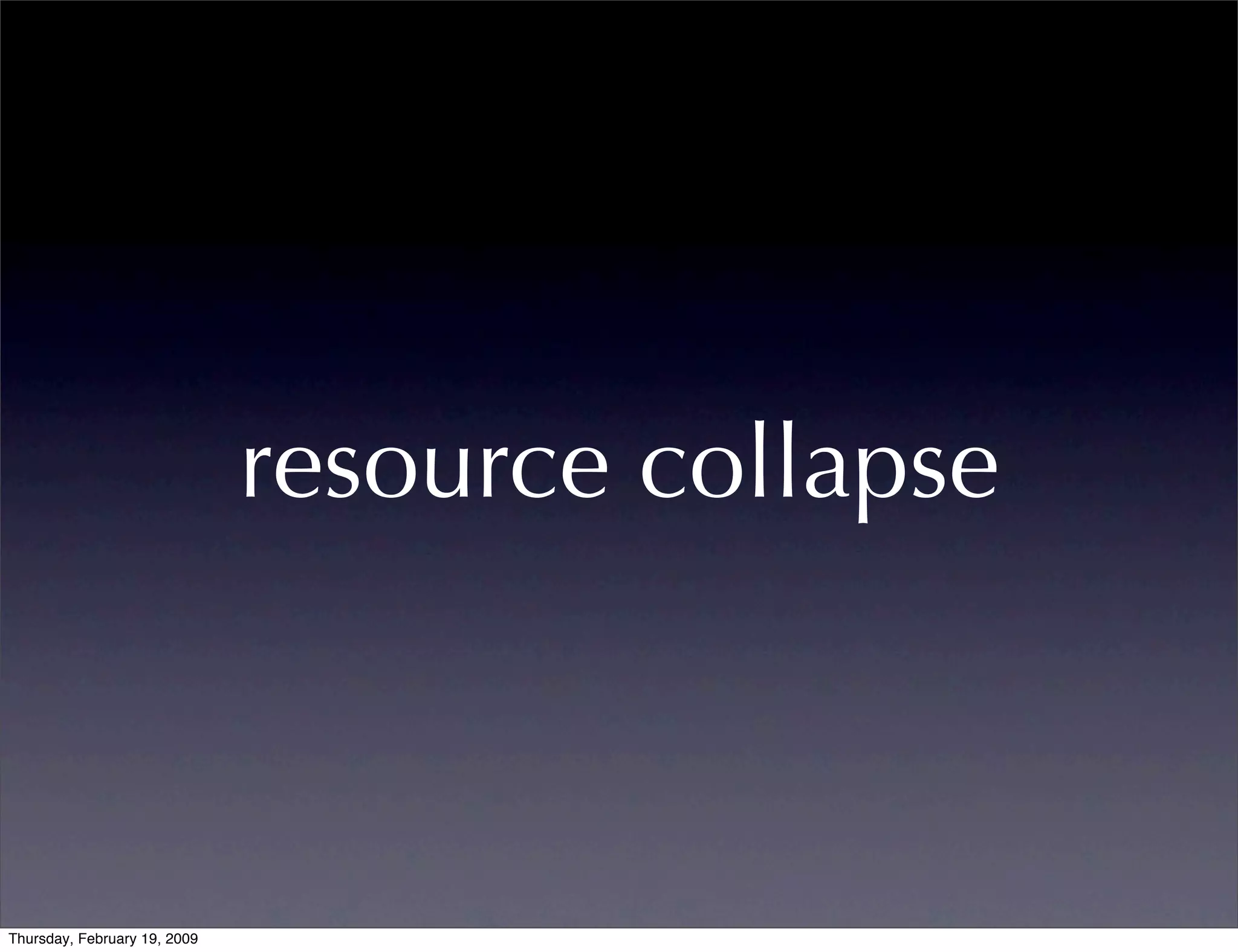 Art Center Summit talk - Future: To Go