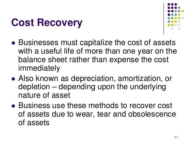 The Asset Is Year Recovery Tangible Personal Property The Asset Is Year Recovery Tangible Personal Property