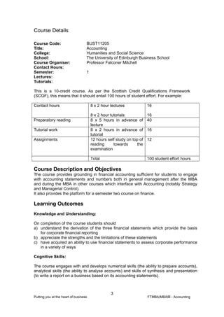 Course Details

Course Code:                       BUST11205
Title:                             Accounting
College:       ...
