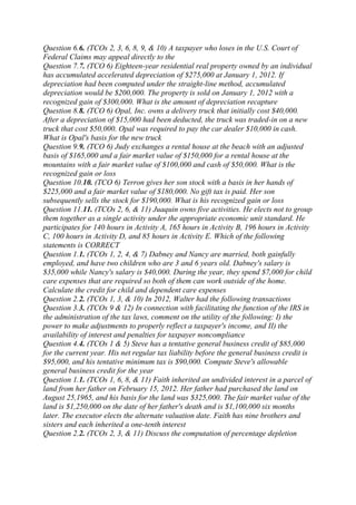 Acct 324 final exam | PDF