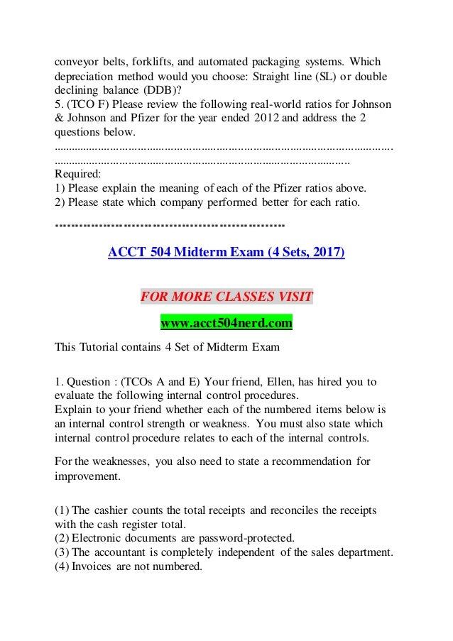 accounting 504 midterm Accounting midterm 1782 words 8 pages show more acct112 midterm assignment – week 9 due at the end of week 9 devry acct 504 midterm 2560 words | 11 pages. accounting 504 midterm Accounting midterm 1782 words 8 pages show more acct112 midterm assignment – week 9 due at the end of week 9 devry acct 504 midterm 2560 words | 11 pages.