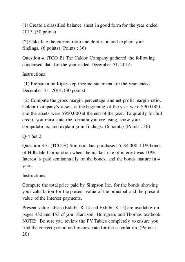 acct 504 lessons in excellence acct504 com classified balance sheet in good form
