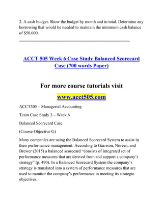ACCT 505 Redefined Education--acct505.com