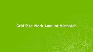 Grid Size Work Amount Mismatch
 