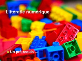 Littératie numérique




        ■ Un pré-requis …
      Des mobiles
pa
       aux objets :
ge     12/06/2012
     Internet pour    Département Informatique
19      apprendre
 