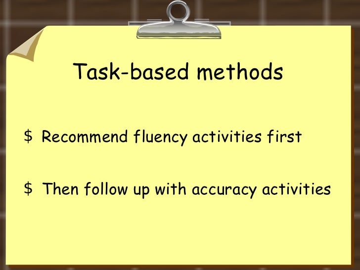 Accuracy and fluency 09
