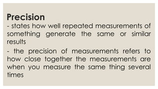 General Physics 1 - accuracy and precision.pptx