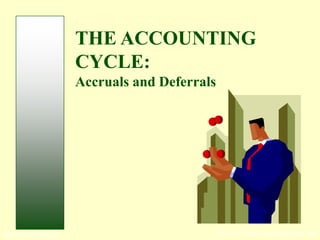© The McGraw-Hill Companies, Inc., 2002McGraw-Hill/Irwin
THE ACCOUNTING
CYCLE:
Accruals and Deferrals
 