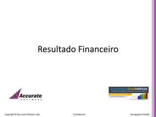 Resultado Financeiro