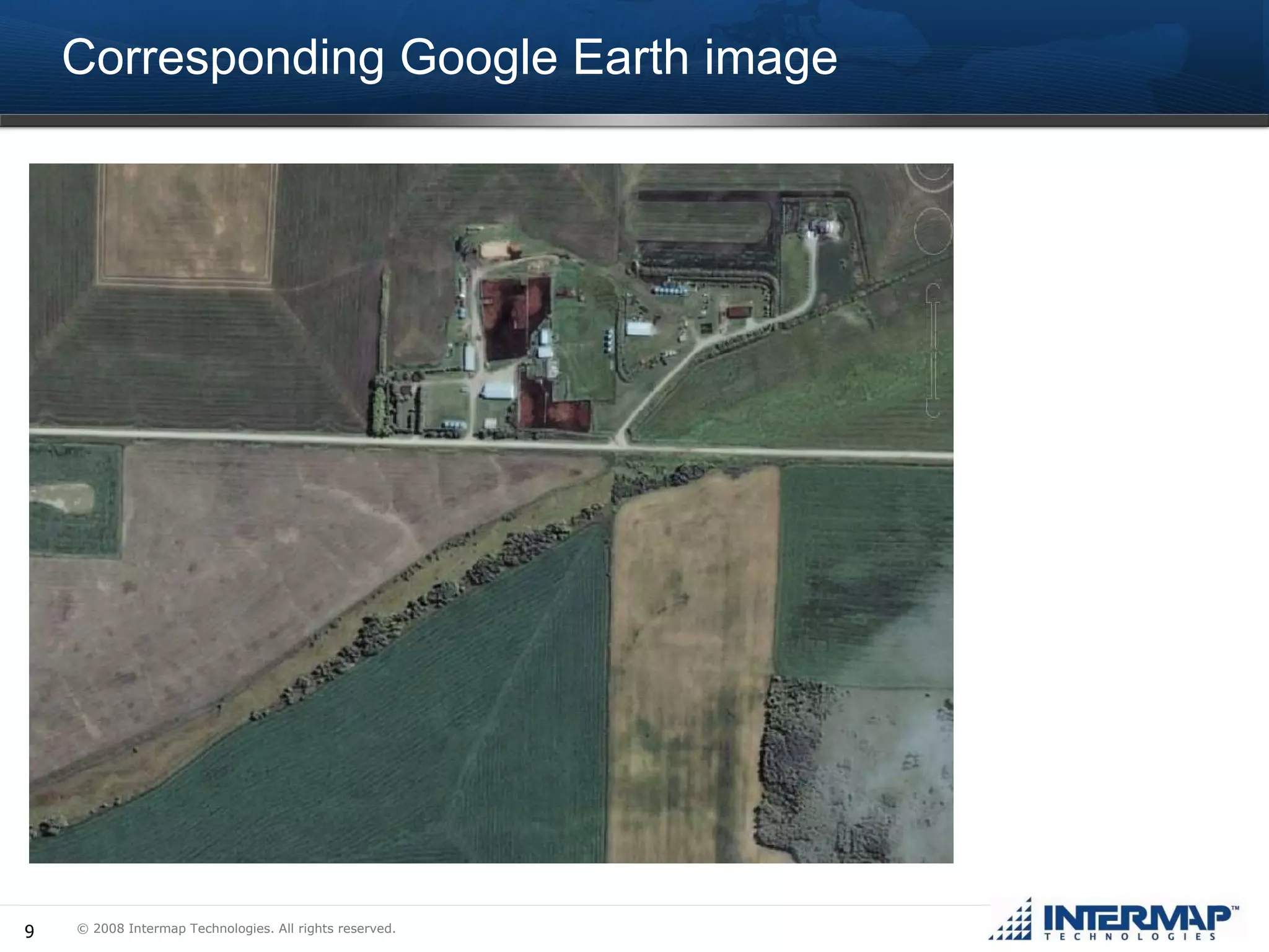 Corresponding Google Earth image 