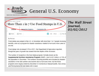 General U.S. Economy

               The Wall Street
               Journal,
               03/02/2012
 