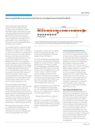 Accurate time for linux applications | PDF | Operating Systems ...