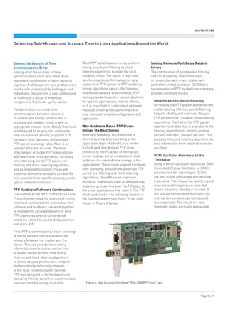 Accurate time for linux applications | PDF | Operating Systems ...
