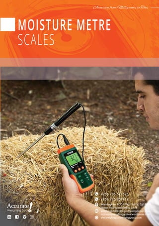 Accurate Weighing Scales Catalog Booklet 2020 for scale customers in Kampala Uganda