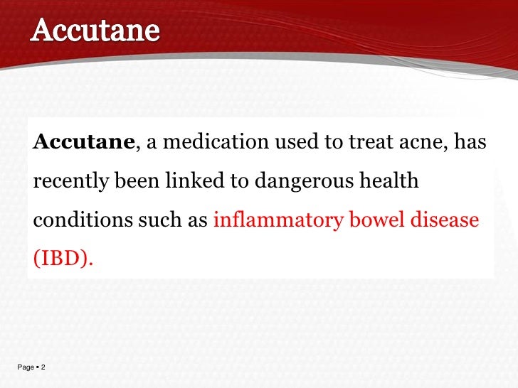 health problems with accutane