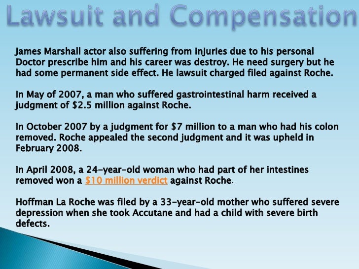 Accutane lawsuit