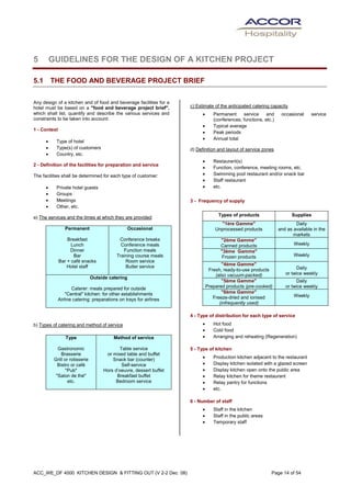 Pre Engineered Kitchen Report.pdf Acc we df4000_hotel kitchens design 2-2_dec 08 | PDF