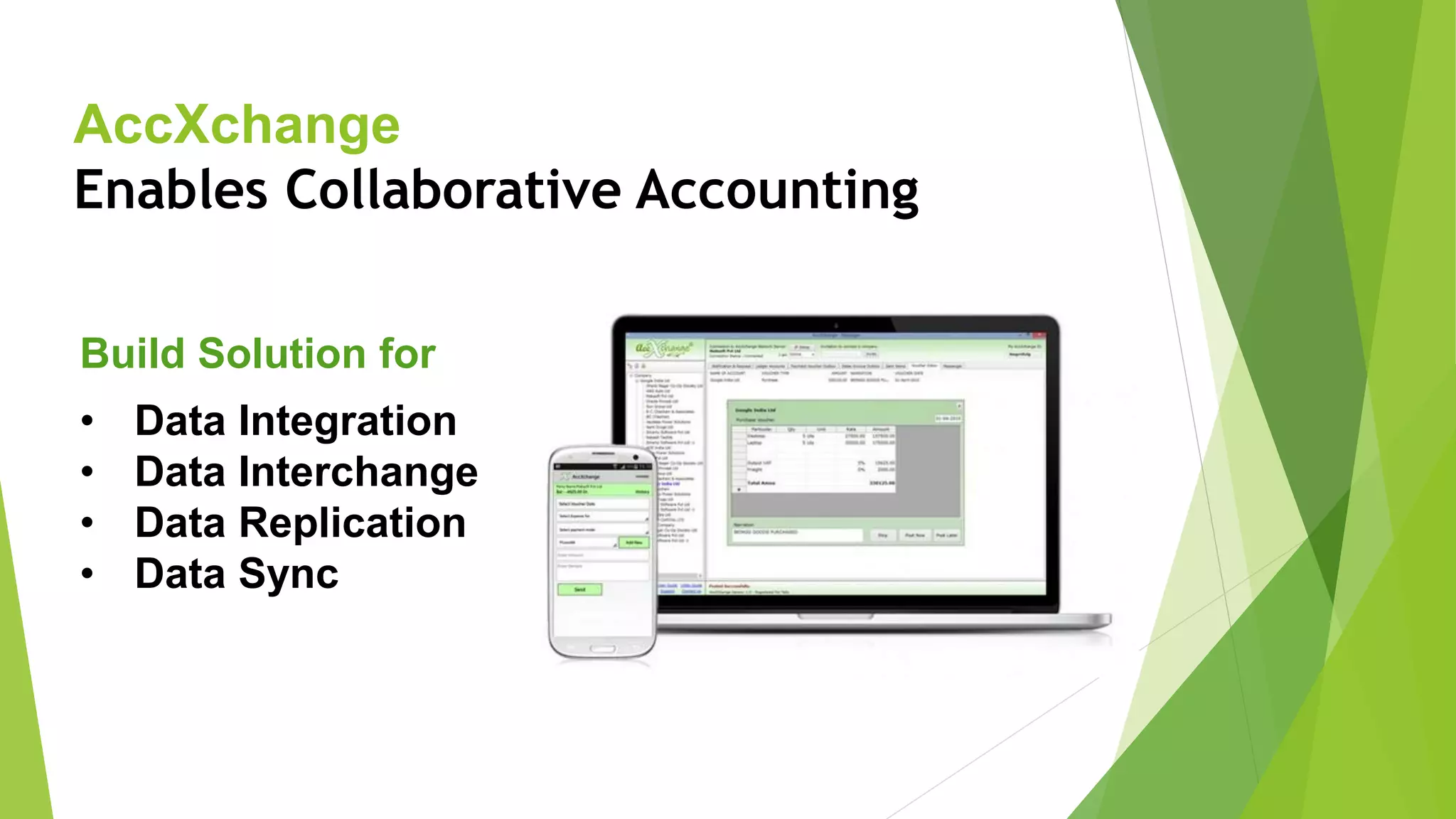 Digital Data Exchange for Mobile Distribution Network