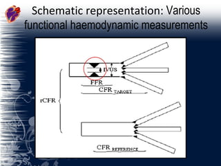 Schematic representation:  Various functional haemodynamic measurements 