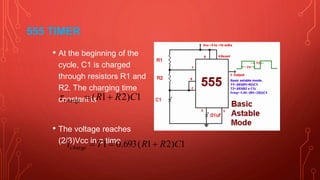 IC 555 timer and its applications | PPTX